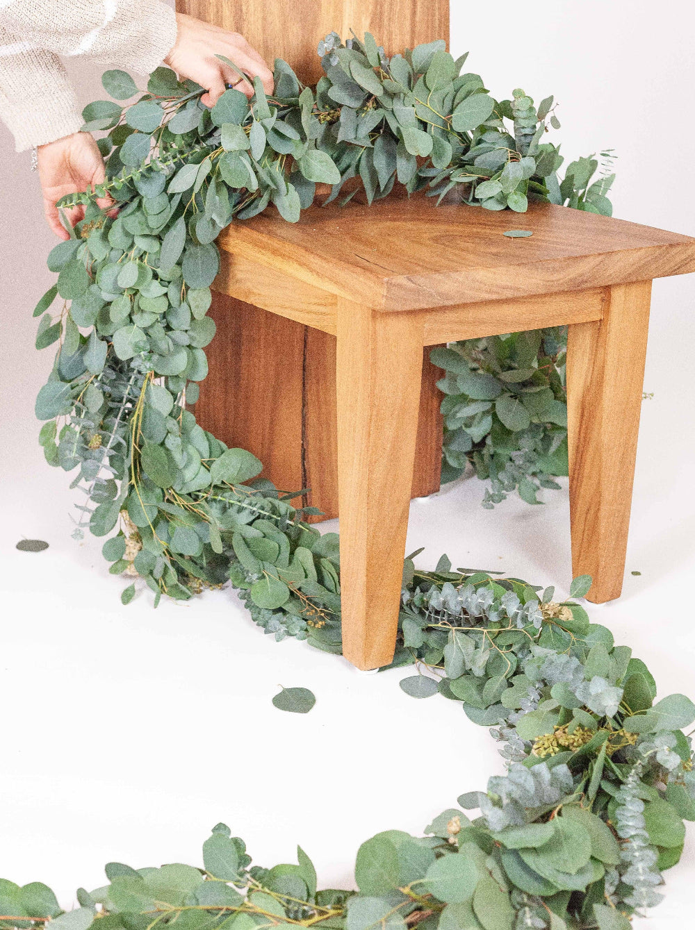 Fresh Deluxe Mixed Eucalyptus Garland - Hello Eucalyptus