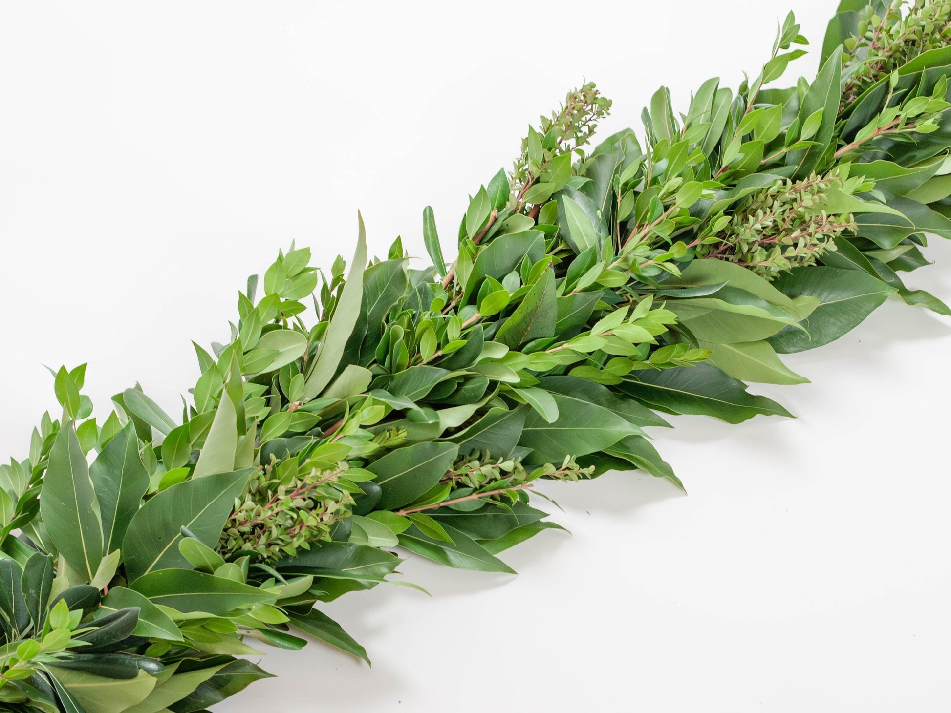 Deluxe California Greens Fresh Garland | Seasonal Designers Choice Garland - Hello Eucalyptus