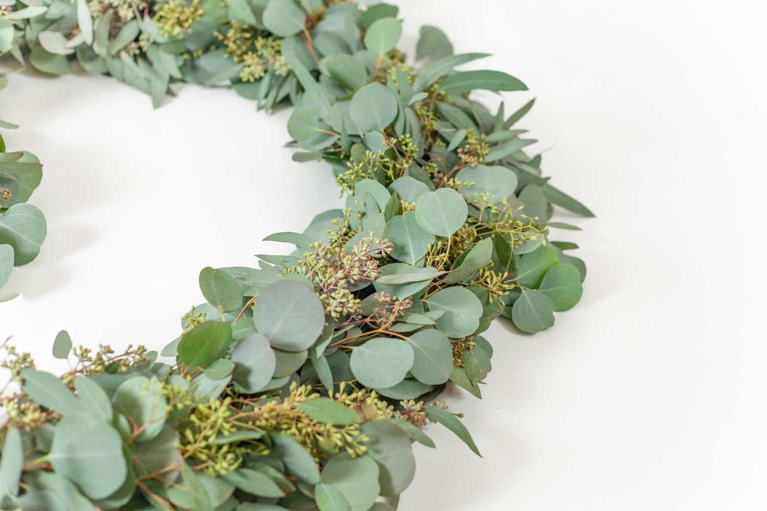 Fresh Seeded Eucalyptus Garland - Hello Eucalyptus 