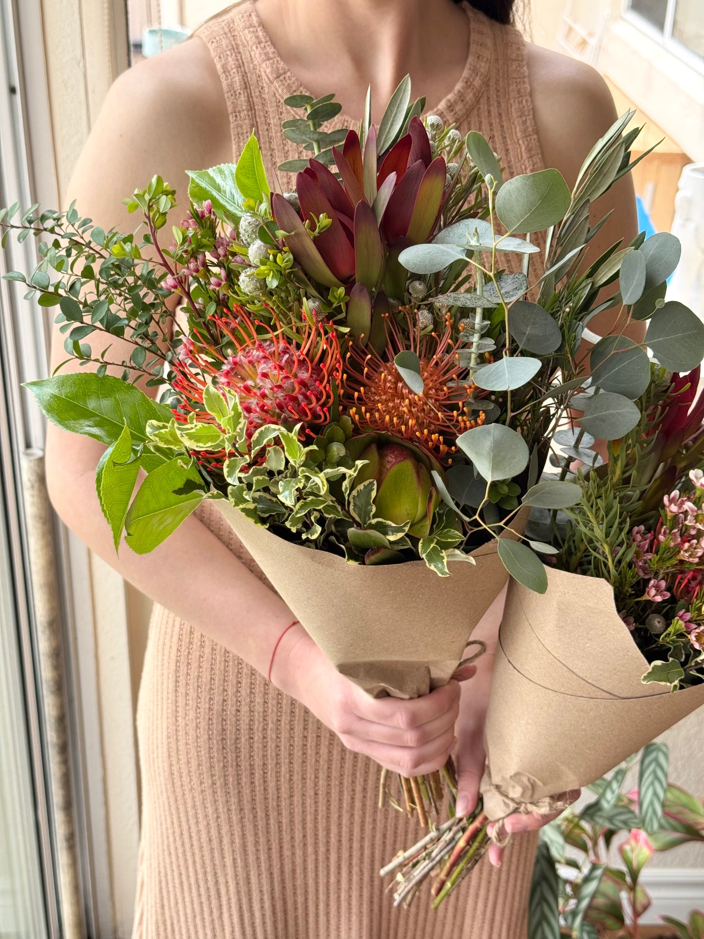 Fresh Mothers Day Wrap Bouquet