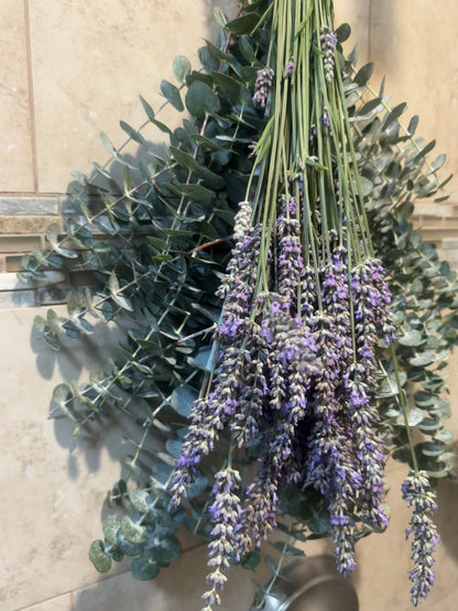 "Limited" Fresh Lavender Deluxe Eucalyptus Shower Bundle