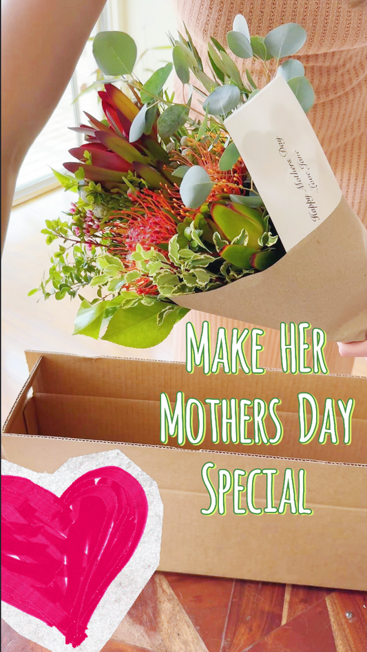 Fresh Mothers Day Wrap Bouquet